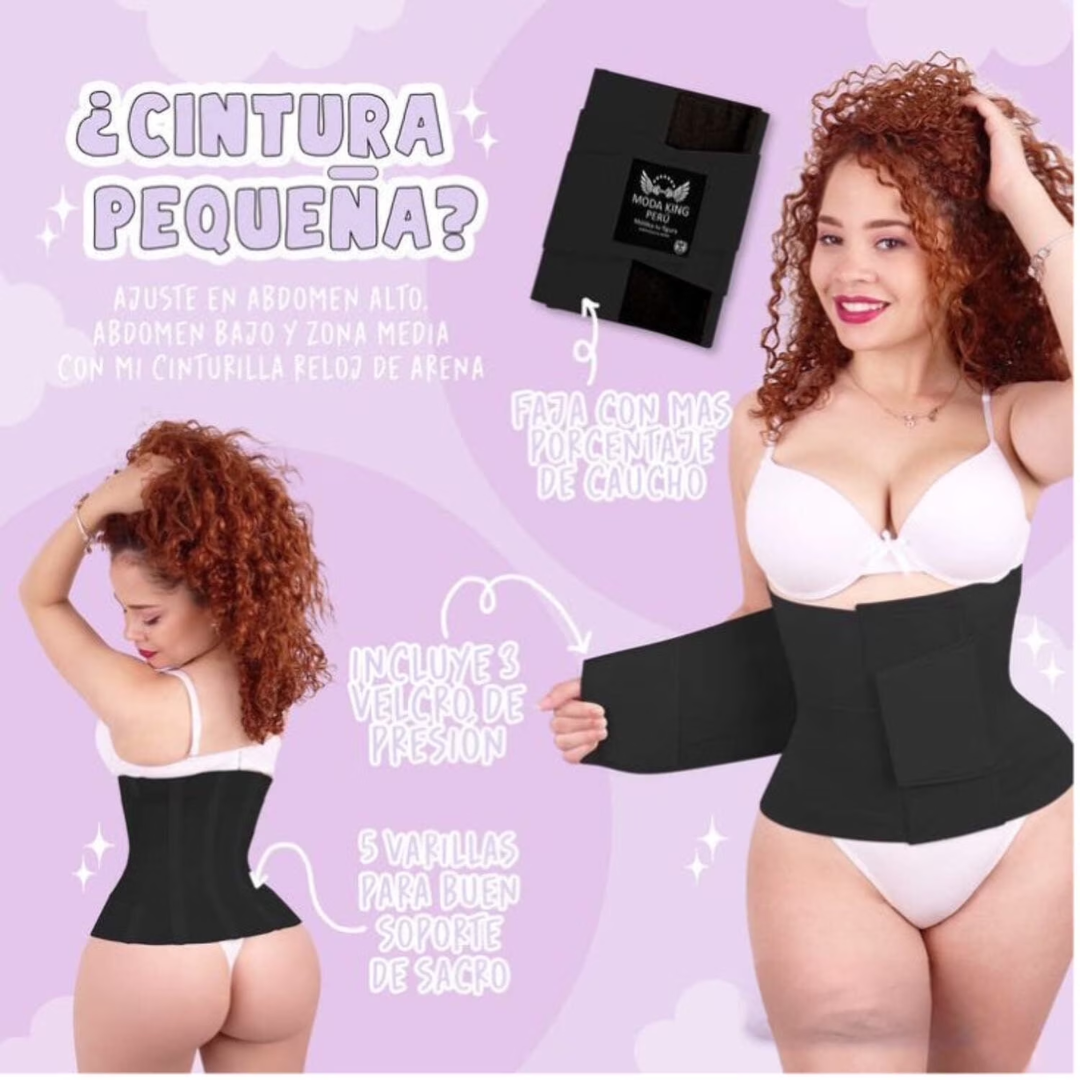 Cinturilla Reloj de Arena Moda King